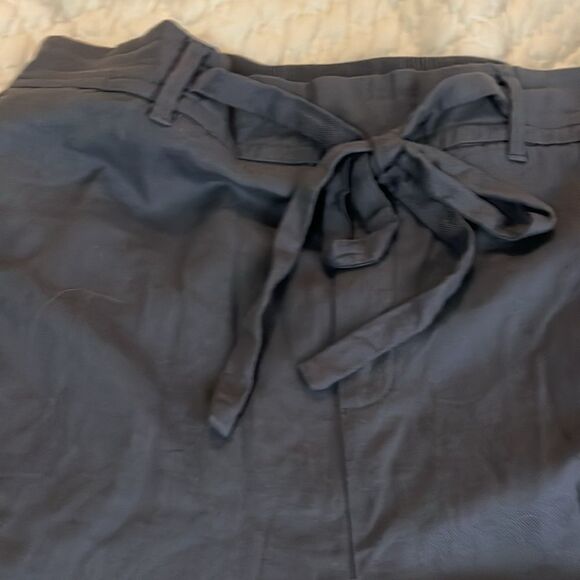 Stylish Gray Kut Tie-Waist Pants - Picture 3 of 5